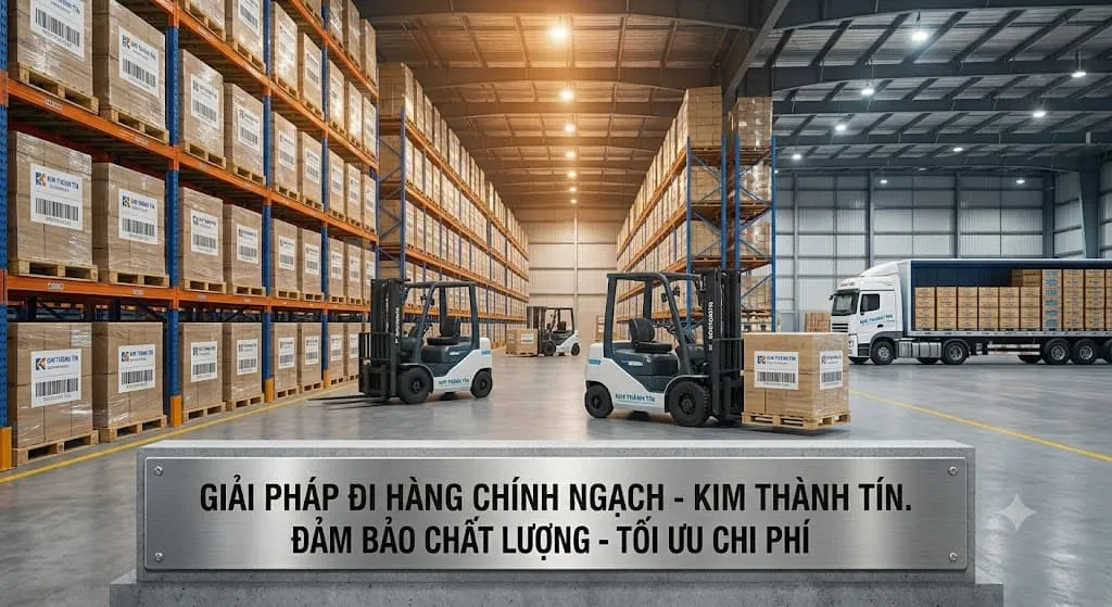 Giải pháp đi hàng chính ngạch tại Kim Thành Tín Logistics